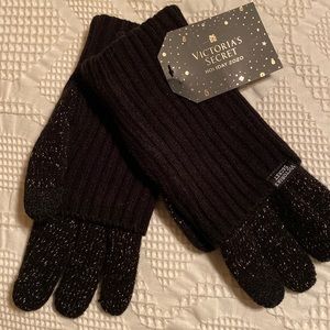 Victoria Secret black gloves
